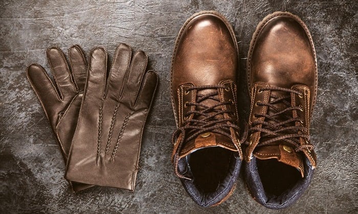 how to fix leather gloves