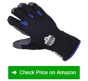 Epik Arctic Glove - Freezer Work Glove with Reinforced Grip in Black SM