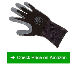 Faux Leather Long Gardening Gloves for Women, KAYGO SAFETY