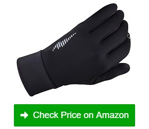 warmest thin women's gloves