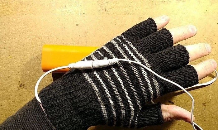 how to make heated gloves