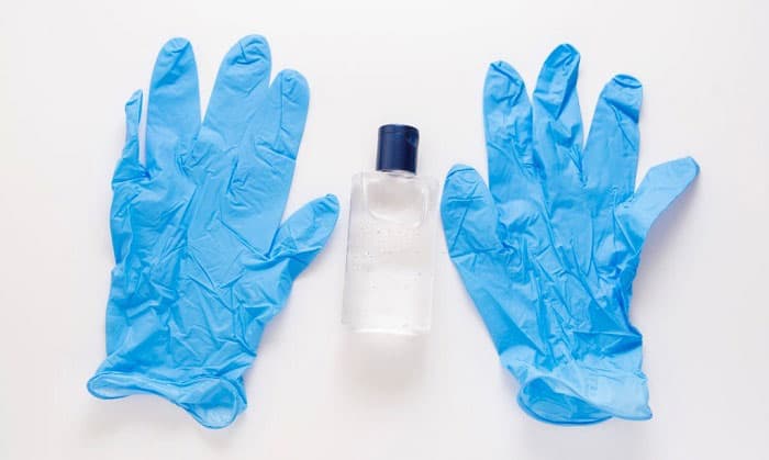 how to sterilize latex gloves