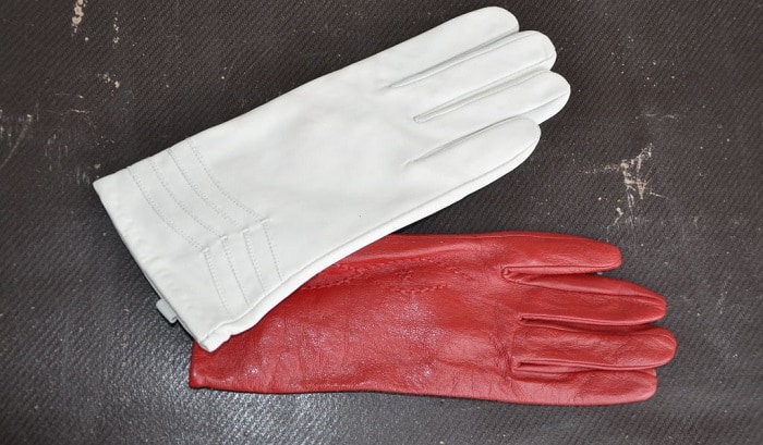 how to dye leather gloves