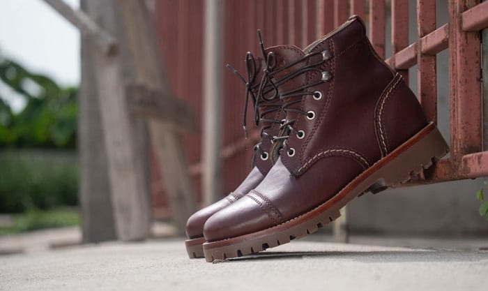 Red wing hot sale heel blister