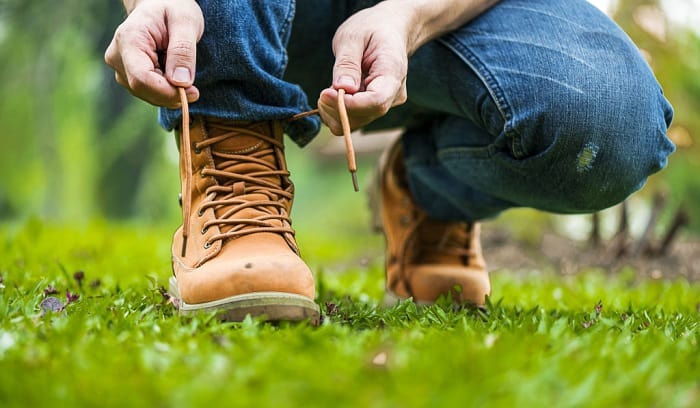 Walking work store boots