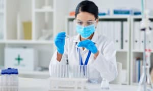 why are lightweight disposable gloves provided in the teaching labs