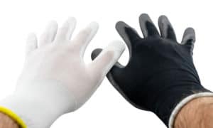 how to wash polyester gloves