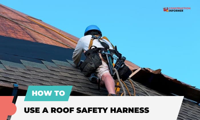 how to use a roof safety harness